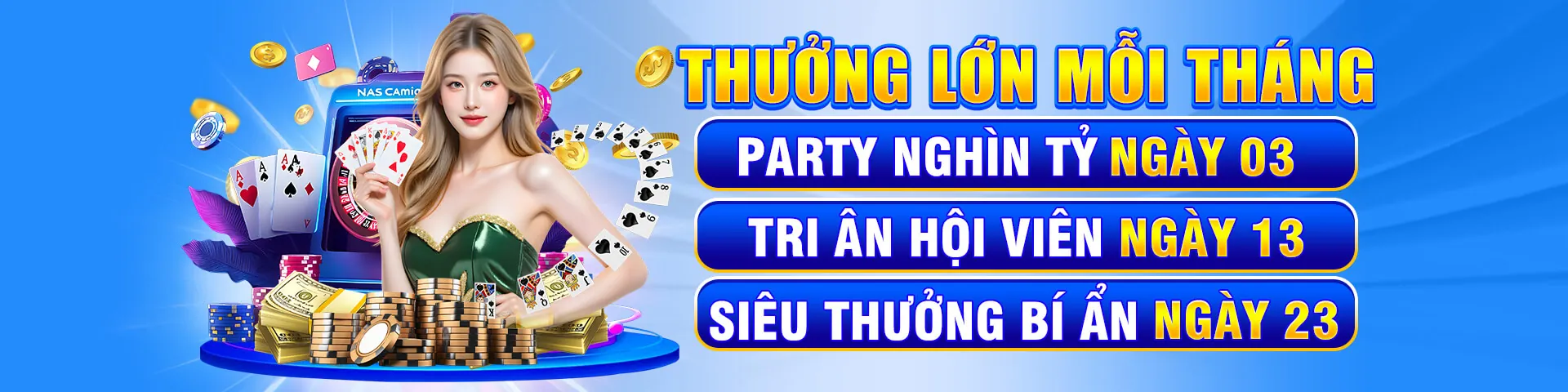 Hình ảnh chào mừng ht368 hiện đang mở, với các biểu tượng trò chơi và khuyến mãi